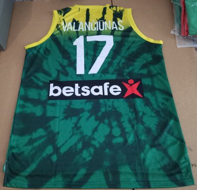 Jonas Valanciunas 17 Lithuania Lietuva Jersey Fiba World Cup 2023